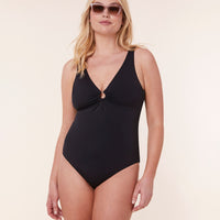 The Bonita One Piece - Eco Nylon - Black - Classic