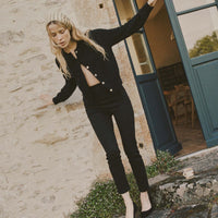 PETRA CARDIGAN -- BLACK