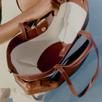 Cyme Mini - Cognac Canvas