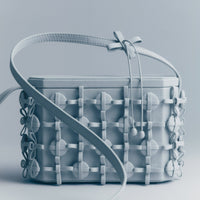 Button Bow Box - Cloud