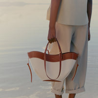 Cyme Mini - Cognac Canvas