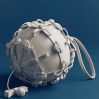 Button Bow Sphere - Porcelain
