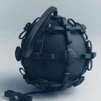 Button Bow Sphere - Ink