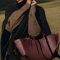 Cyme Mini - Textured Black Cherry