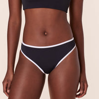 The Bells Bikini Bottom - Eco Nylon - Black