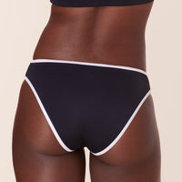 The Bells Bikini Bottom - Eco Nylon - Black