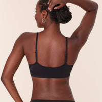 The Maui Bikini Top - Eco Nylon - Black