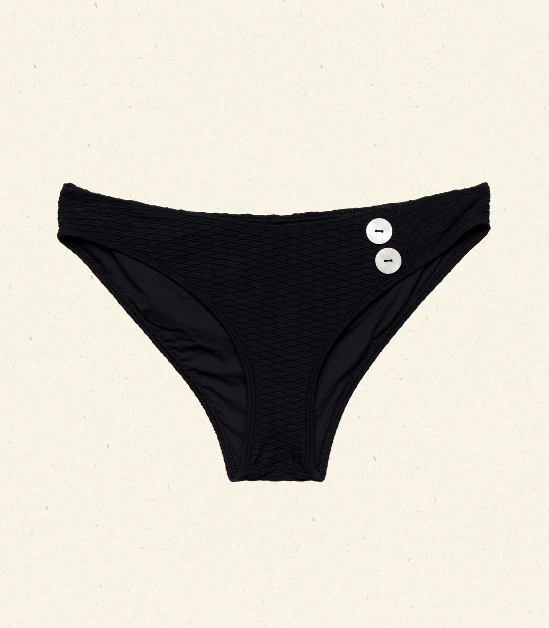 ALARA BIKINI BOTTOM -- NERO