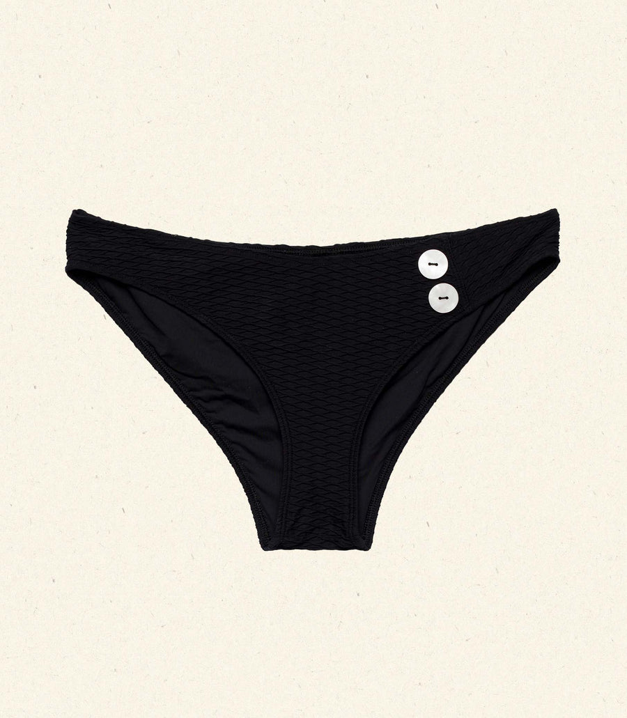 ALARA BIKINI BOTTOM -- NERO