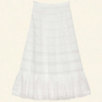 ALLURA SKIRT -- SALT