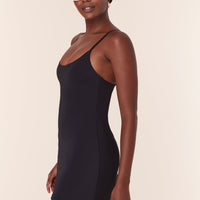 The Amalfi Swim Dress - Eco Nylon - Black