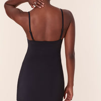 The Amalfi Swim Dress - Eco Nylon - Black