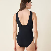 The Mykonos One Piece - Flat - Black - Classic