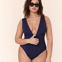 The Mykonos One Piece - Eco Nylon - Navy - Classic