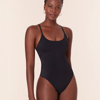 The Amalfi One Piece - Eco Nylon - Black - Classic