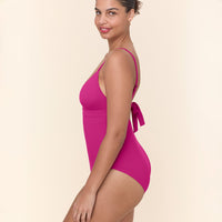 The Honolulu One Piece - Eco Nylon - Fuchsia - Classic