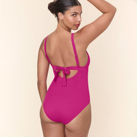 The Honolulu One Piece - Eco Nylon - Fuchsia - Classic