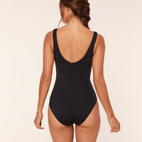 The Bonita One Piece - Eco Nylon - Black - Classic