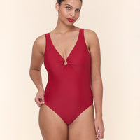 The Bonita One Piece - Eco Nylon - Garnet - Classic