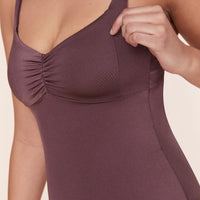 The Nadi One Piece - Satin - Licorice - Long Torso