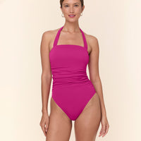 The Aleta One Piece - Eco Nylon - Fuchsia - Classic