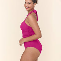 The Aleta One Piece - Eco Nylon - Fuchsia - Classic