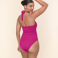 The Aleta One Piece - Eco Nylon - Fuchsia - Classic