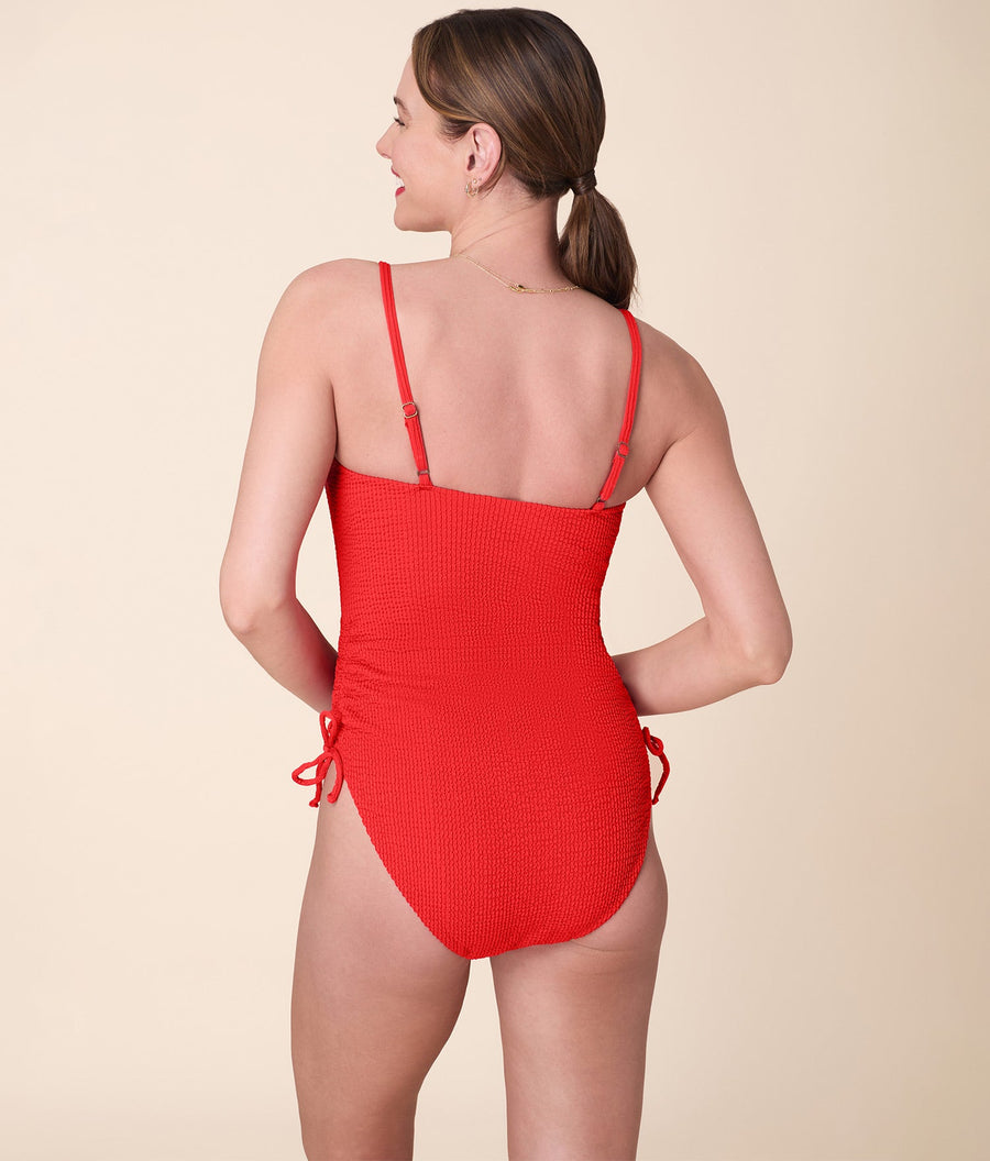 The Waikiki One Piece - Seersucker - Firecracker - Classic