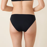 The Classic Bikini Bottom - Flat - Black