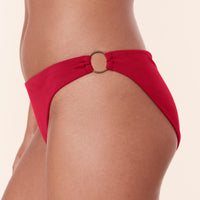 The Bonita Bikini Bottom - Eco Nylon - Garnet