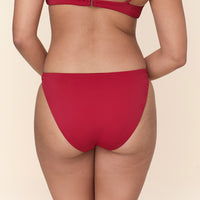 The Bonita Bikini Bottom - Eco Nylon - Garnet