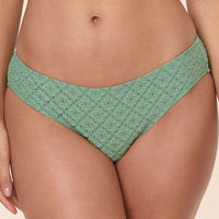 The Classic Bikini Bottom - Eyelet - Eucalyptus