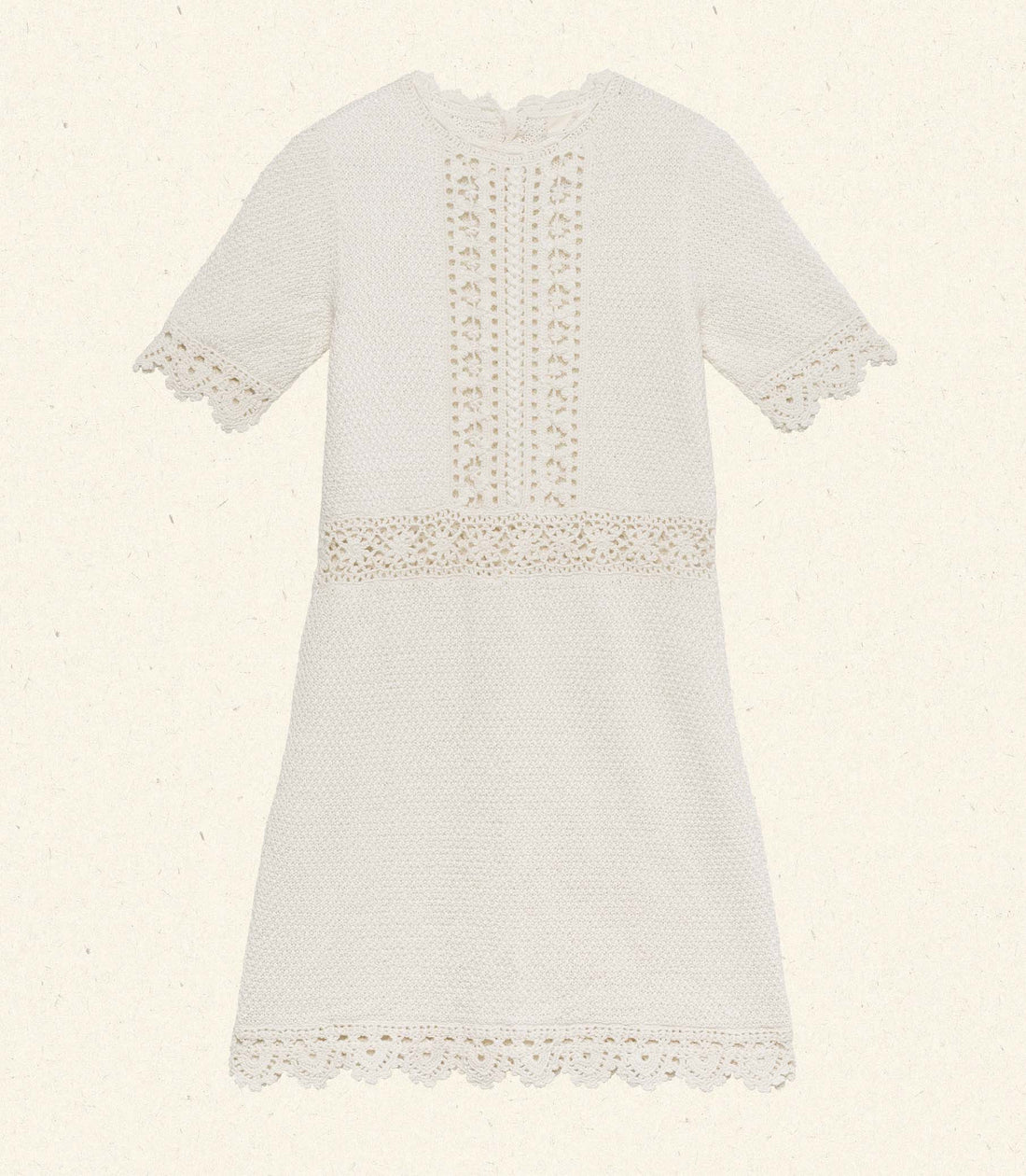 BATHILDE DRESS -- PEARL