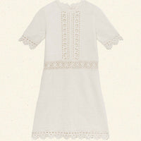 BATHILDE DRESS -- PEARL