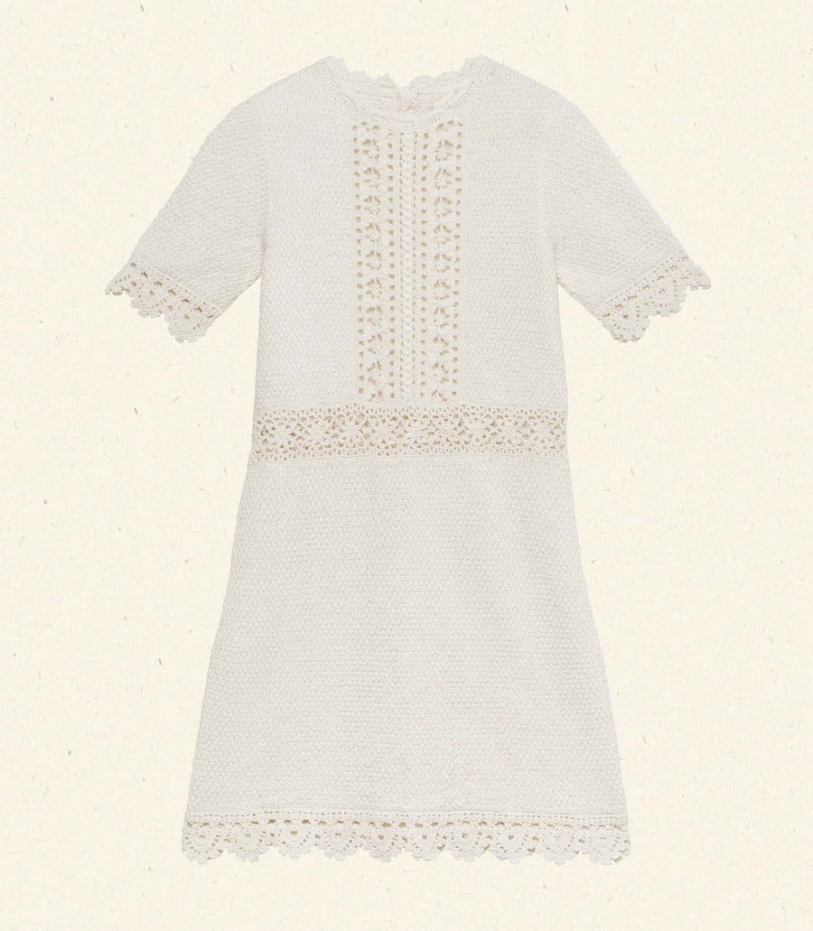 BATHILDE DRESS -- PEARL