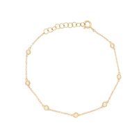 Diamond Bezel Bracelet