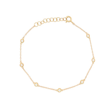 Diamond Bezel Bracelet