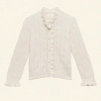 CLAUDIE CARDIGAN -- IVORY