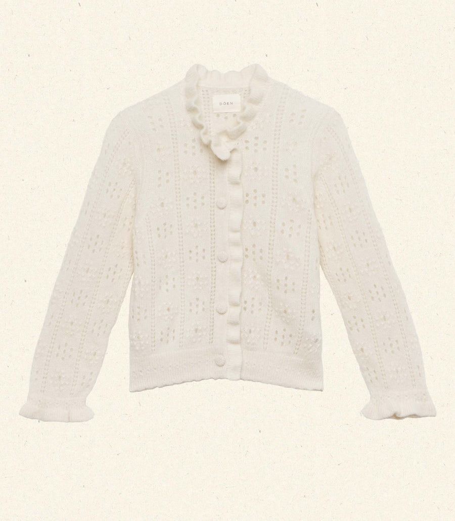 CLAUDIE CARDIGAN -- IVORY