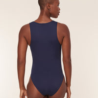 The Malibu One Piece - Eco Nylon - Navy - Classic