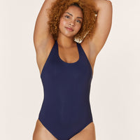 The Tulum One Piece - Flat - Navy - Classic