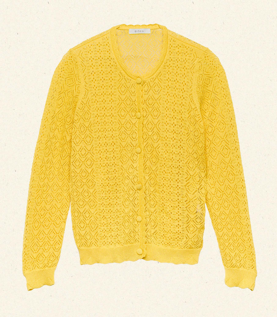 DIANE CARDIGAN -- CITRUS