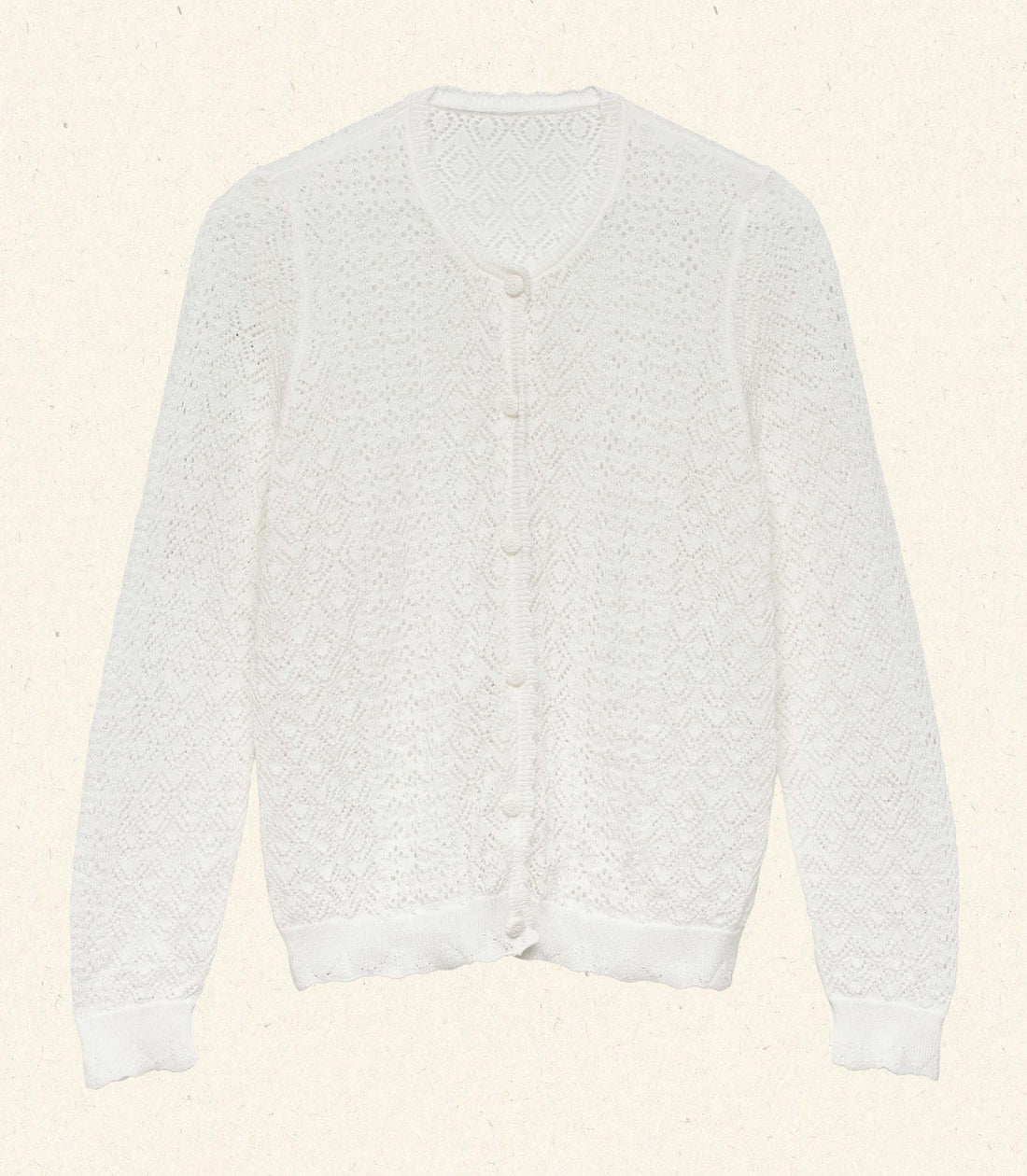 DIANE CARDIGAN -- IVORY