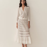 DIANE CARDIGAN -- IVORY