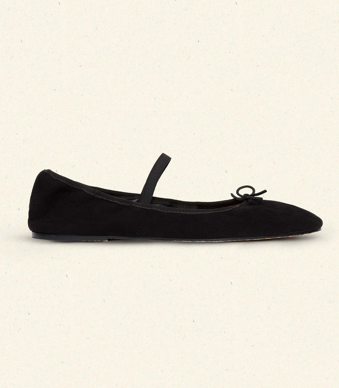 ELENI MARY JANE -- BLACK SUEDE