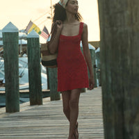 ELOISE DRESS -- RUBY