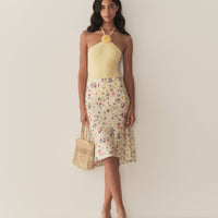 ELOWETTE SKIRT -- WINDSWEPT BLOOMS
