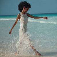 EVANORA DRESS -- SALT