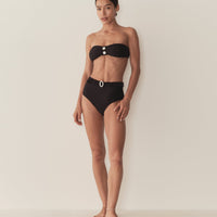 EVORA BIKINI BOTTOM -- NERO