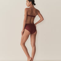 EVORA BIKINI BOTTOM -- DEEP SUMAC